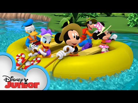 Mickey and Friends Go Rafting ⛺| Mickey Mornings | Mickey Mouse Mixed-Up Adventures | Disney Junior